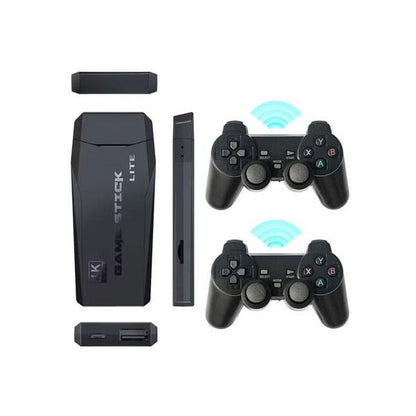 M8 4k Rockchip Rk3032 Ic Takken 3 & 20000 Games Firmware M8g-v8.0 And Two Game Controllers Ram 256mb, Rom 128mbG