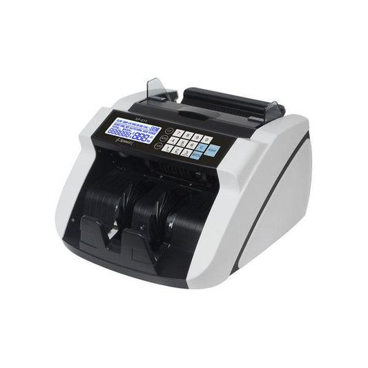 Speed-X SP-610 Advanced Cash Counting Machine with Fake Note Detection | Professional Currency Counter