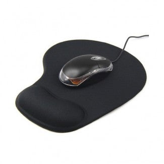 Ergonomic Mouse Pad with Gel Wrist Support – Comfortable Design & Smooth Tracking Surface