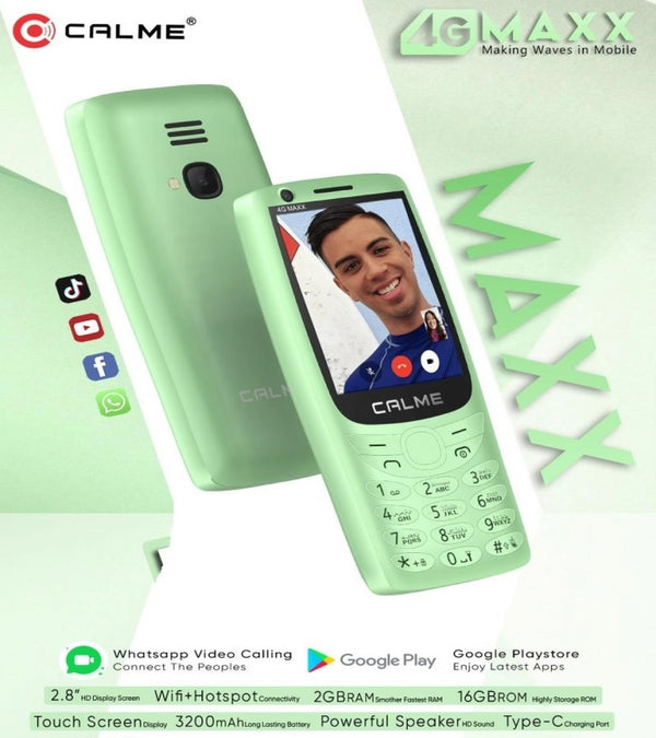 Calme 4G Max 2.8 inch Touch display (2GB Ram - 16GB)