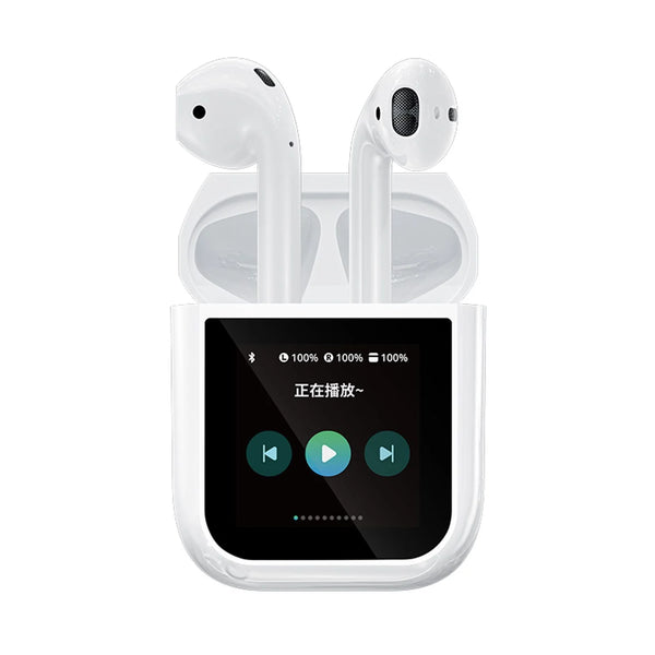 A14 PRO ANC BT 5.4V JERRY CHIPSET WIRELESS TOUCH DISPLAY AIRPODS WHITE & Black