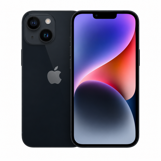 iPhone 14 128GB Black – PTA Approved | Physical SIM + eSIM | 88%–100% Battery Health | 10/10 Condition