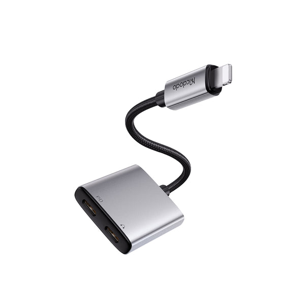 McDodo CA-5050 2-in-1 Type C to Type C + 3.5mm Audio Adapter