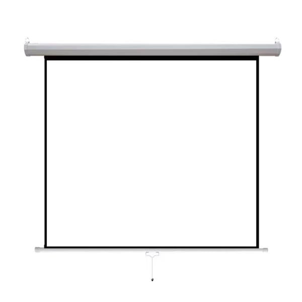 Projector Screen 100 Inch Manual 7x5 Feet 4:3mw Speed-x (fine Quality)
