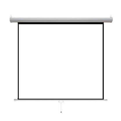 Projector Screen 100 Inch Manual 7x5 Feet 4:3mw Speed-x (fine Quality)