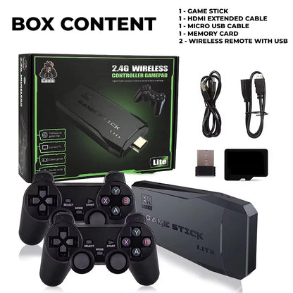 M8 4k Rockchip Rk3032 Ic Takken 3 & 20000 Games Firmware M8g-v8.0 And Two Game Controllers Ram 256mb, Rom 128mbG