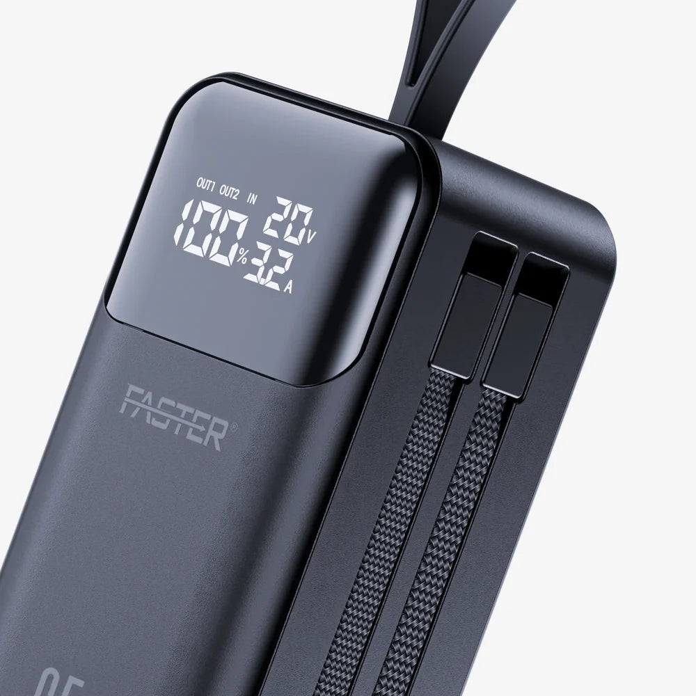 FASTER PD 65W POWER BOLT 20000mAh