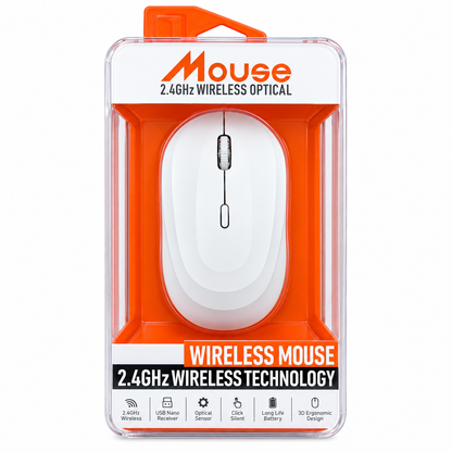 iTech 236 Wireless Mouse – 2.4GHz Wireless Optical Mouse