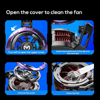 MEMO CX08 9V pro Mobile Phone Radiator Rapid Freezing Magnetic Phone Cooler