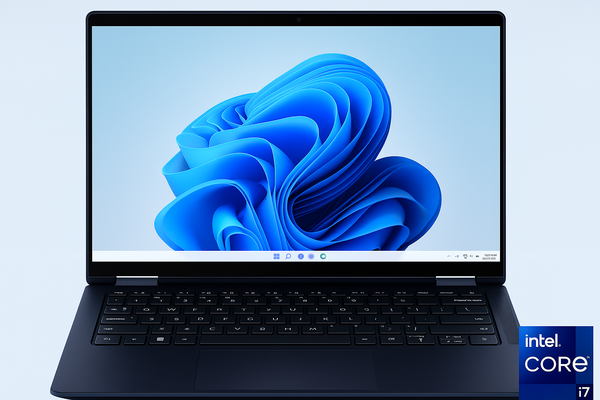 HP OmniBook X Flip 14-FM0023DX Intel Core Ultra 7 256V 16GB 1TB SSD 14″ 2K Touchscreen x360 Display Backlit KB Fingerprint Reader Win11 Atmospheric Blue