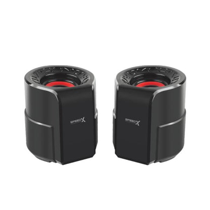 Speedx Sx-sp01 Desktop Speaker Usb Powered 2.0 6w