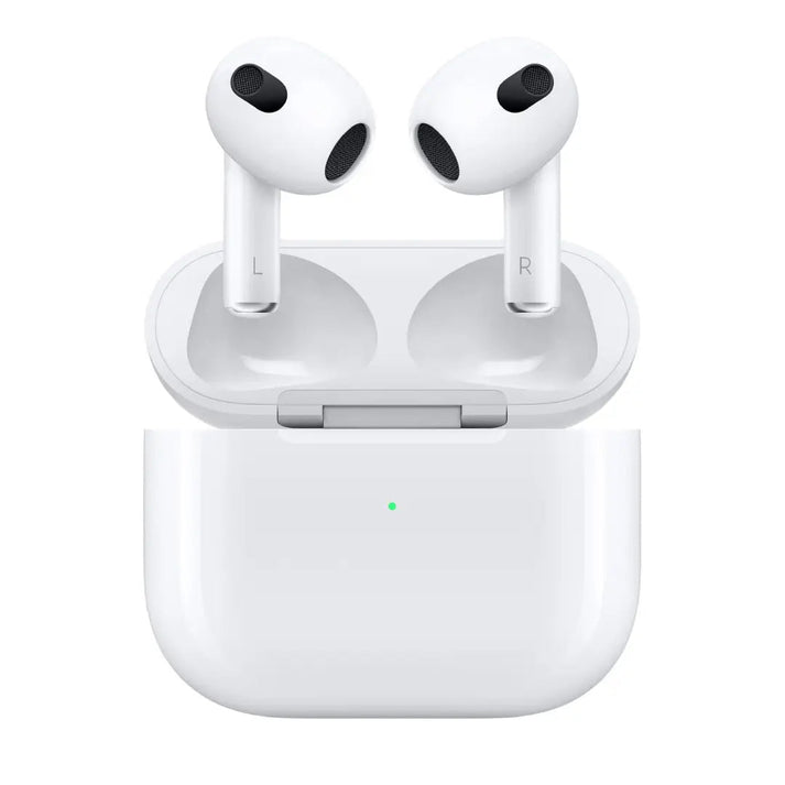 Apple AirPods 4 wireless earbuds with USB-C charging case