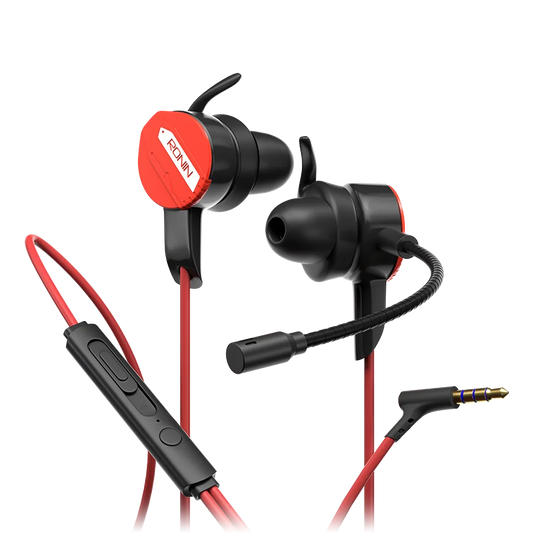 Ronin R-007 Gamerz Handsfree – Gaming-Grade Sound, Comfortable Fit & Immersive Audio Experience