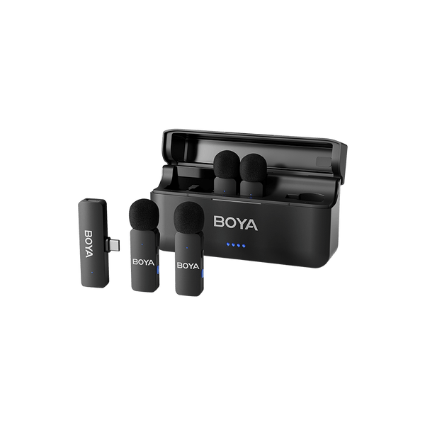 BOYA BY-V4 4-Channel V Series Wireless Microphone For Andriod Type C with 3 Year Warranty