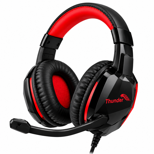 Thunder TGH-54 Gaming Headphone – Immersive Sound, Comfortable Fit & Built-In Microphone