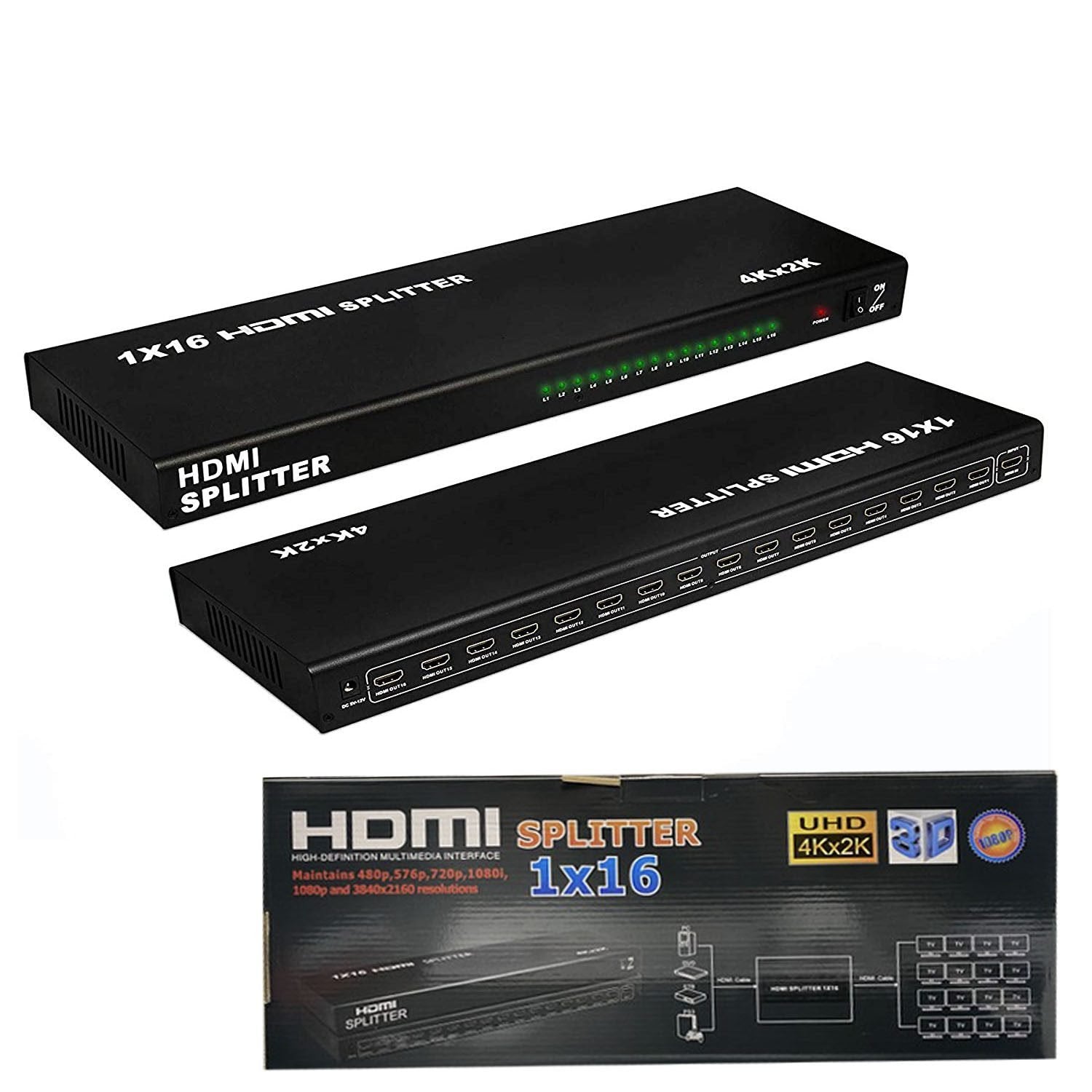 Hdmi Splitter 16 Port 2k 4k – Win Computers