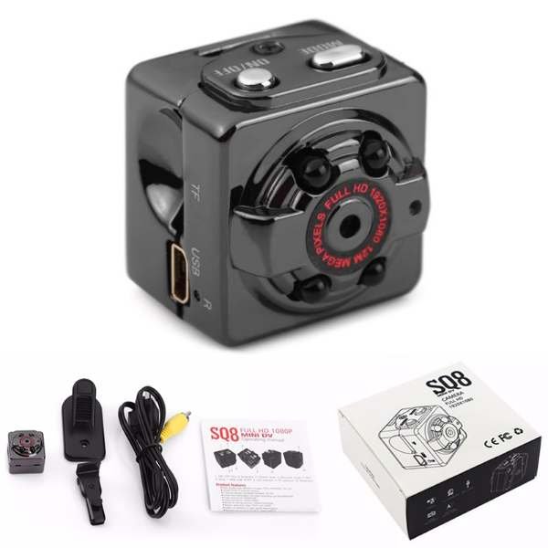 HIDDEN MINI CAMERA SQ8 NIGHT VISION