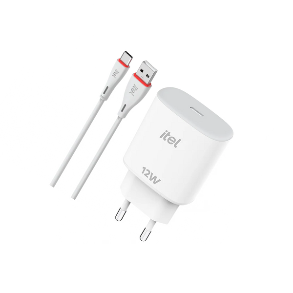 Itel ChargerLite I 12W | Fast USB Wall Charger