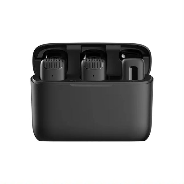 J13 TYPE C DUAL WIRELESS LAVALIER MICROPHONE WITH CHARGING CASE VIDEO RECORDING MIC