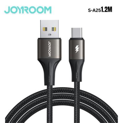 Joyroom S-a25 Light-speed Series 3a Fast Charging Data Cable (usb-a To Type-c) 1.2m-black