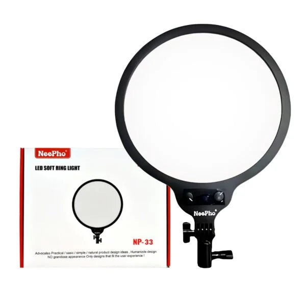 NeePho LED soft ring light with packaging on a white background