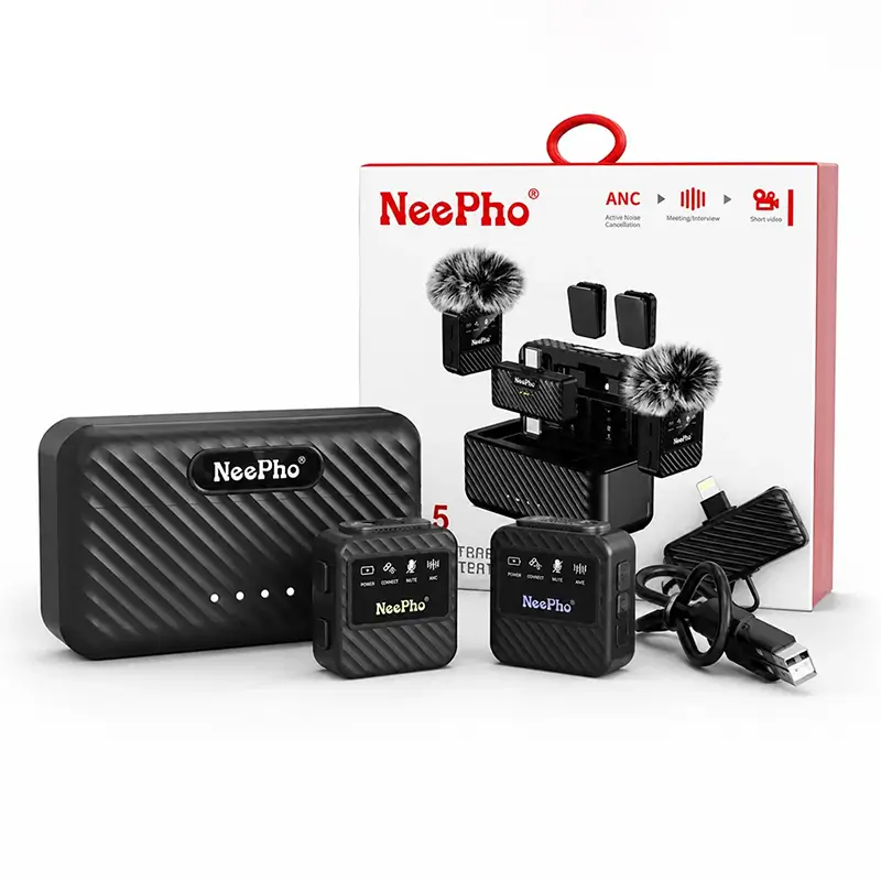 NeePho NP-65 Wireless Lavalier Microphone