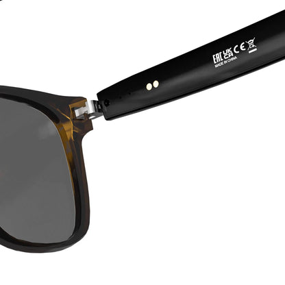 FASTER Neo Classic Smart Glasses Bluetooth 5.0 Wireless Audio Glasses with Built-in Speaker, Touch Control, Hands-Free Calling & Magnetic Charging