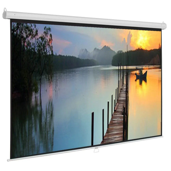 Projector Screen 150 Inch Electric Mortorised 8x10 Feet 4:3mw Speed-x
