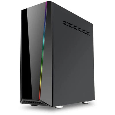 REDRAGON TAILGATE GC-702 RGB Gaming PC Case – Triple Tempered Glass Panels, 5 RGB Fans & ATX Support