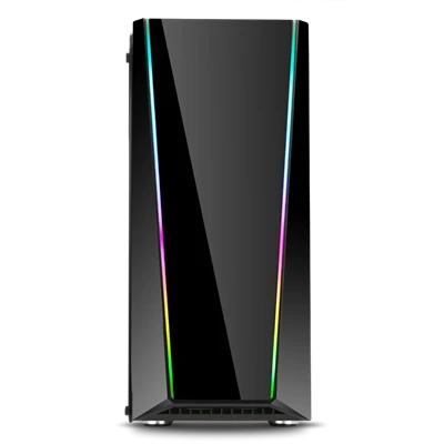 REDRAGON TAILGATE GC-702 RGB Gaming PC Case – Triple Tempered Glass Panels, 5 RGB Fans & ATX Support