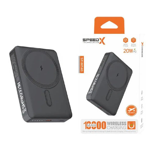 SPEED-X SP-WP40 10000mAh Magnetic Wireless Power Bank 20W PD