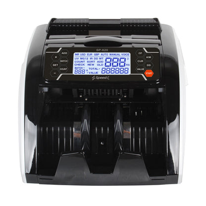 Speed-X SP-620 Cash Counter with Side Display and Fake Note Detection