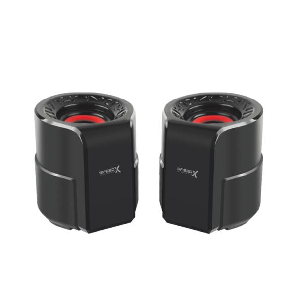 Speed-X SX-SP01 2.0 USB Powered Desktop Speaker, 6W Stereo