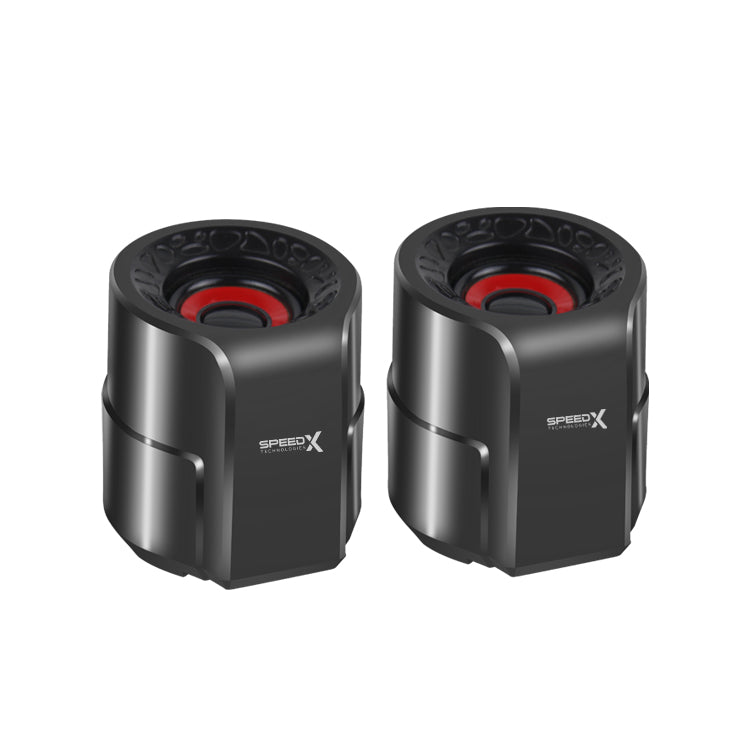 Speed-X SX-SP01 2.0 USB Powered Desktop Speaker, 6W Stereo
