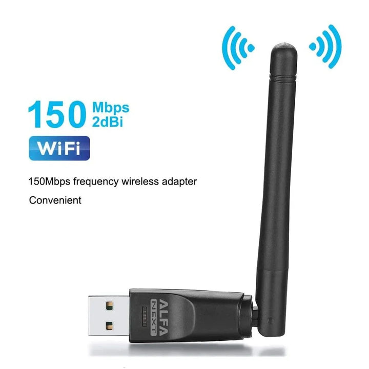 Speed-x Alfa W114 3dbi Rtl8188ftv-vc Antenna Wifi Usb Adapter 300mbps