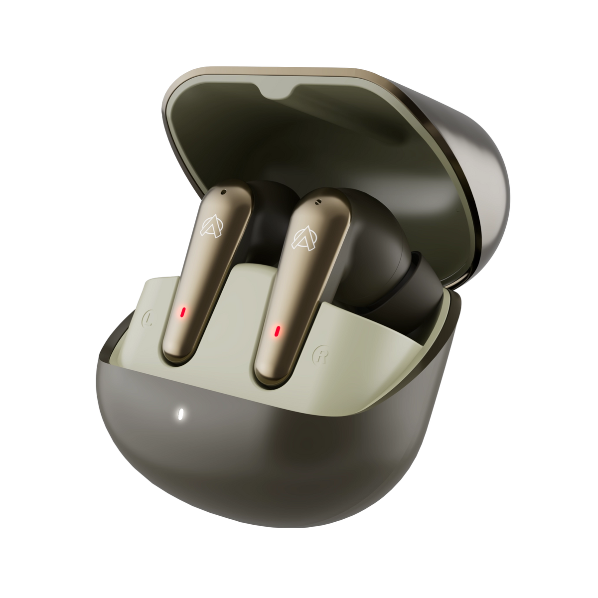 Audionic Airbud 595 Flip Earbuds – Bluetooth 5.3, Quad Mic ENC & 40-Hour Playtime
