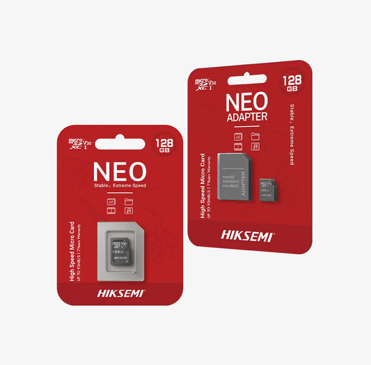 Hiksemi Neo 128GB MicroSD Memory Card – Class 10 UHS-I Flash Storage