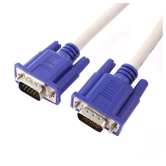 VGA Cable Male to Male 10M – 8mm OD High-Quality Monitor & Display Cable