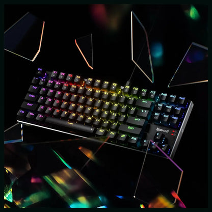 Redragon DHARMA TKL K660 RGB Wired Mechanical Gaming Keyboard – Compact Tenkeyless Design & RGB Lighting