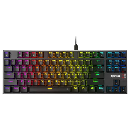 Redragon DHARMA TKL K660 RGB Wired Mechanical Gaming Keyboard – Compact Tenkeyless Design & RGB Lighting