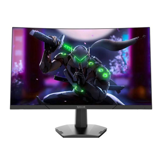REDRAGON AMBER GM-27H10C 27-Inch Curved Gaming Monitor – Full HD 200Hz, 1ms Response Time, HDMI, DisplayPort & Audio Out