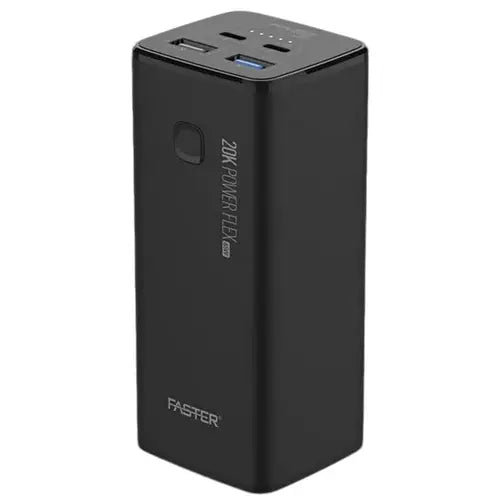 FASTER PF-65W Fast Charging Power Bank – High-Speed Charging, Portable Design