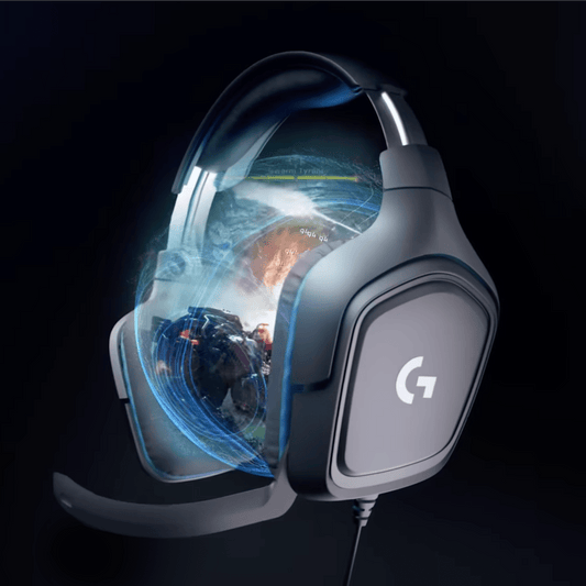 Logitech G431 Gaming Headset – 7.1 Surround Sound, DTS Headphone:X & Flip-to-Mute Mic