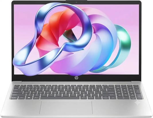 HP 15 FD0355Nia - RaptHP 15 FD0355nia - Raptor Lake - 13th Gen Core i5 1334u Deca-Core Processor 8-GB, 512-GB SSD Intel UHD Graphics 15.6 Full HD 1080p 250nits MicroEdge Display Backlit KB (Natural Silver, NEW)