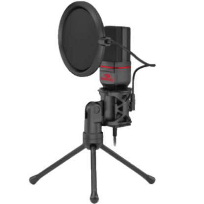 Redragon SEYFERT GM100 Streaming Gaming Microphone with Tripod Stand USB Powered Omni Condenser Mic