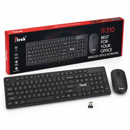 iTech IT-310 Wireless Keyboard & Mouse Combo