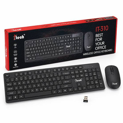 iTech IT-310 Wireless Keyboard & Mouse Combo