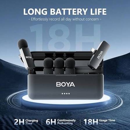 BOYA BY-V4U 4-Channel V Series Wireless Microphone For Andriod Type C With 3 Year Warranty