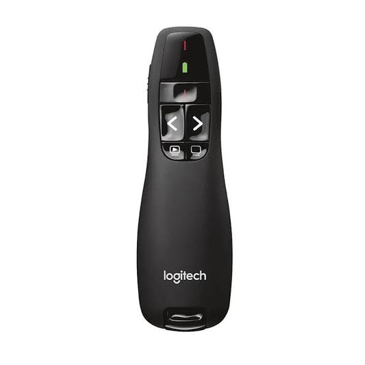 R400 Wireless Presenter – 2.4GHz Wireless Presentation Remote | Black