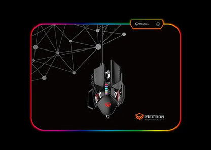 Meetion PD120 Rubber Led RGB Gaming Mouse Pad